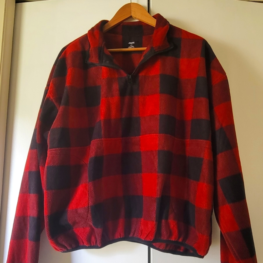 Ardene Fleece Half Zip Sweatshirt